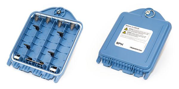 Standard Batteriehalterung für acht D-Zellen